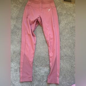 Gymshark pink mesh detail leggings